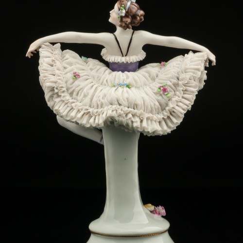 Балерина, кружевная, E. A. Muller, Германия, до 1927 г