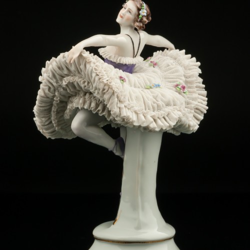 Балерина, кружевная, E. A. Muller, Германия, до 1927 г