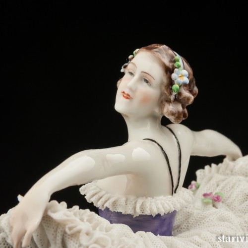 Балерина, кружевная, E. A. Muller, Германия, до 1927 г