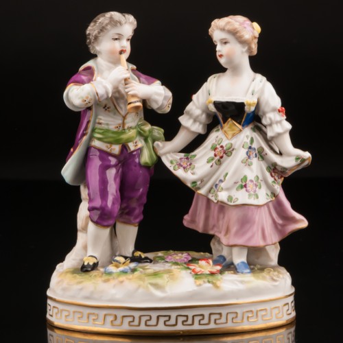 Танцующая пара детей, Volkstedt, Германия, кон. 19 в