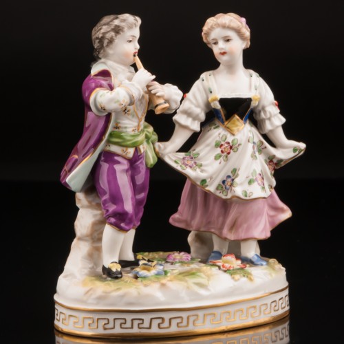 Танцующая пара детей, Volkstedt, Германия, кон. 19 в