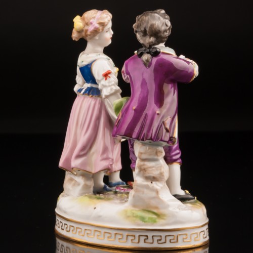 Танцующая пара детей, Volkstedt, Германия, кон. 19 в