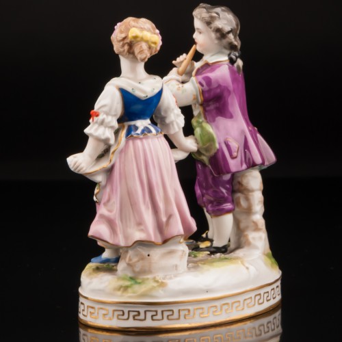 Танцующая пара детей, Volkstedt, Германия, кон. 19 в