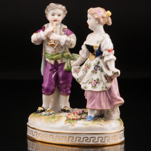 Танцующая пара детей, Volkstedt, Германия, кон. 19 в