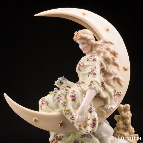 Фея на луне, Volkstedt, Германия, кон. 19 в