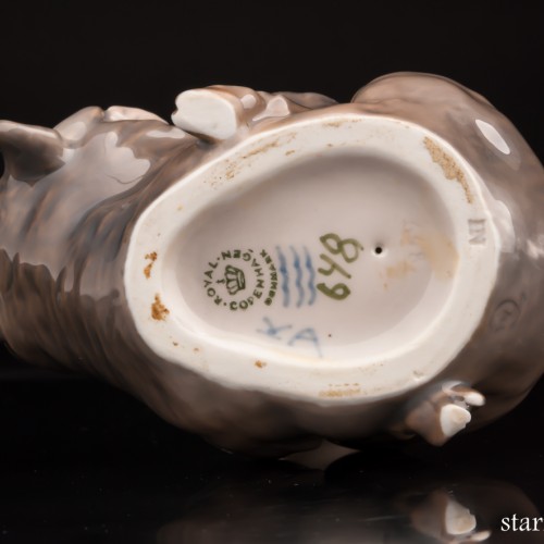 Фавн с медведем, Royal Copenhagen, Дания, 1960 гг