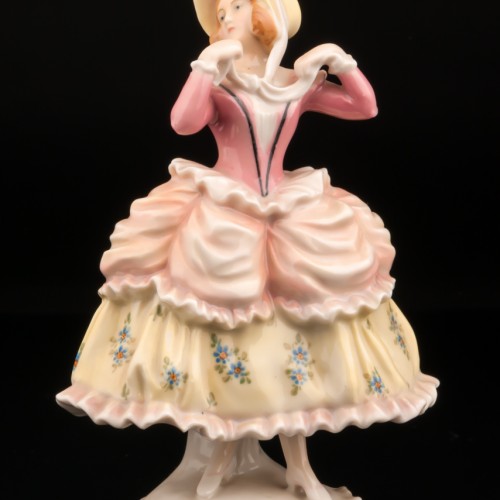 Барышня в шляпке, Karl Ens, Германия, 1920-30 гг