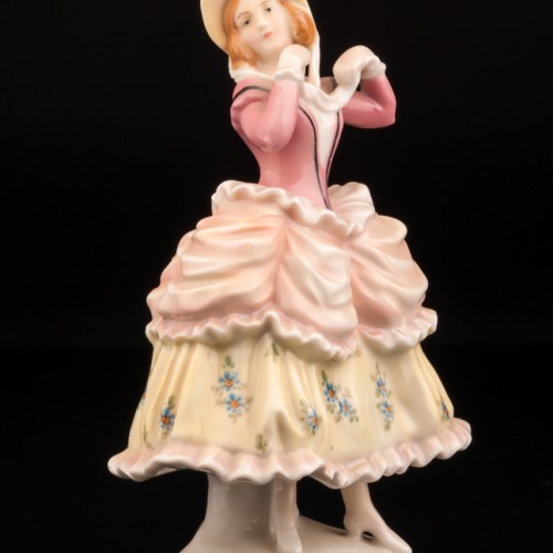 Барышня в шляпке, Karl Ens, Германия, 1920-30 гг