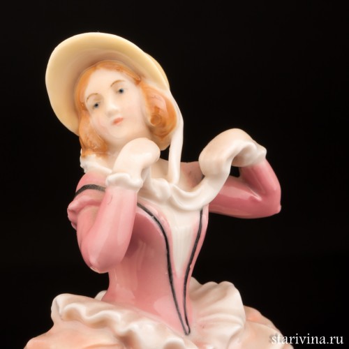 Барышня в шляпке, Karl Ens, Германия, 1920-30 гг