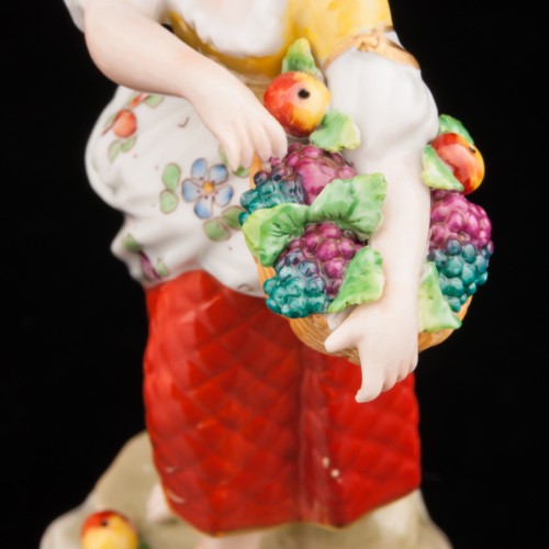 Мальчик и девочка, Sitzendorf, Германия, после 1950 г