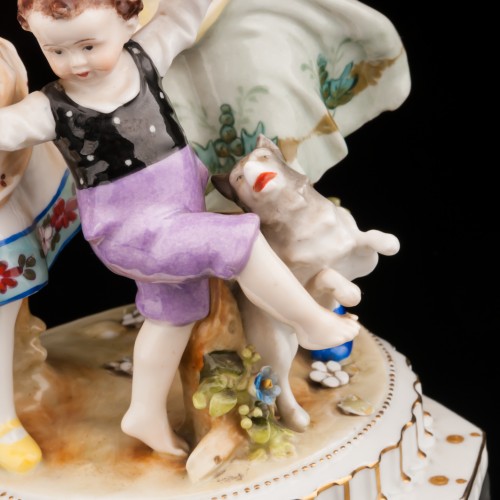 Танцующие детишки, E. A. Muller, Германия, 1890-1927 гг