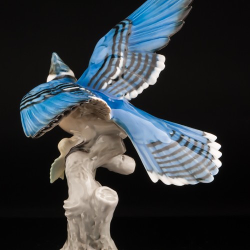 Голубая сойка, Hutschenreuther, Германия, 1970 гг