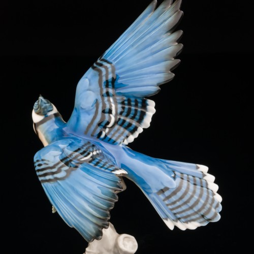 Голубая сойка, Hutschenreuther, Германия, 1970 гг