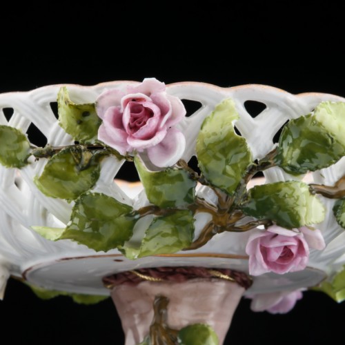 Вазочка-конфетница с ангелочком, Von Schierholz, Германия, 1907-27 гг