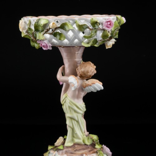 Вазочка-конфетница с ангелочком, Von Schierholz, Германия, 1907-27 гг