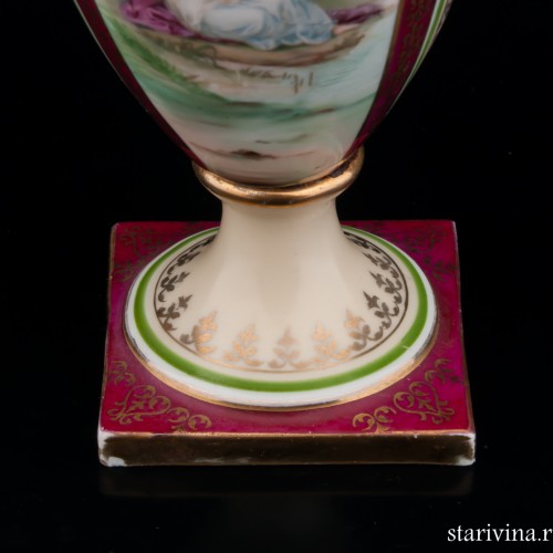 Ваза, Royal Wien, Австрия, 19 в