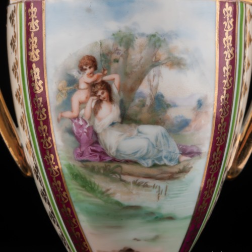 Ваза, Royal Wien, Австрия, 19 в