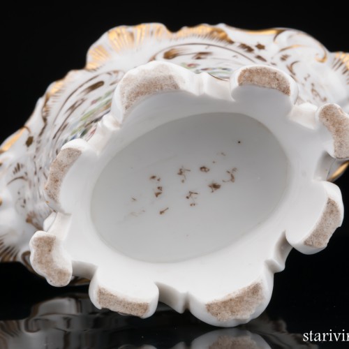 Ваза с ручной росписью, Франция, 19 в