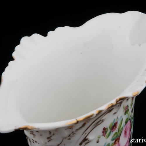 Ваза с ручной росписью, Франция, 19 в