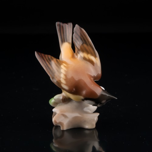 Птица хохлатая синица, миниатюра, Hutschenreuther, Германия, 1970 гг