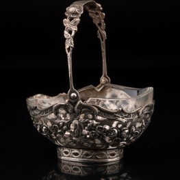 Серебряная икорница, Германия, 