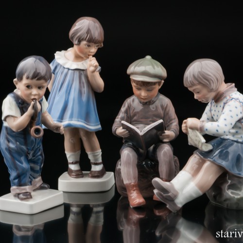 Девочка с пальцем во рту, Dahl Jensen, Дания