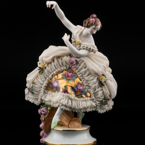 Балерина, кружевная, Muller & Co, Германия, нач. 20 в