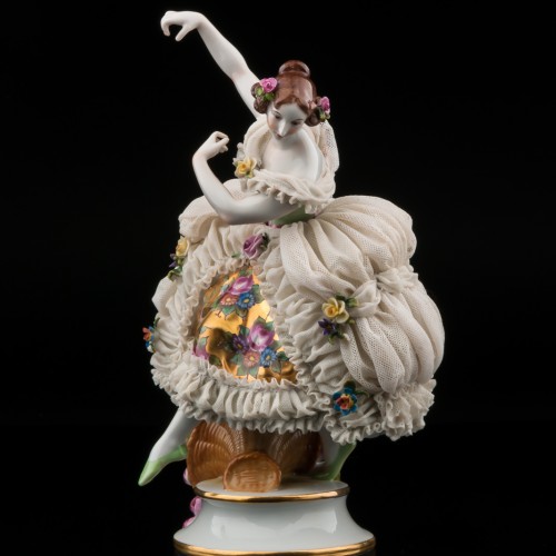 Балерина, кружевная, Muller & Co, Германия, нач. 20 в