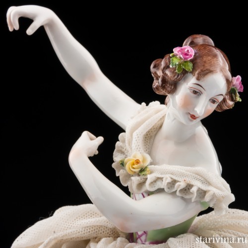 Балерина, кружевная, Muller & Co, Германия, нач. 20 в