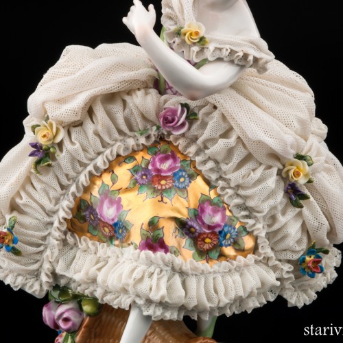 Балерина, кружевная, Muller & Co, Германия, нач. 20 в