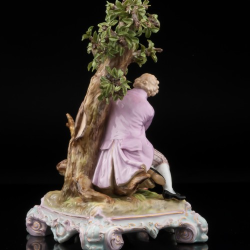 Пара, романтическое свидание под деревом, Германия, кон. 19 в