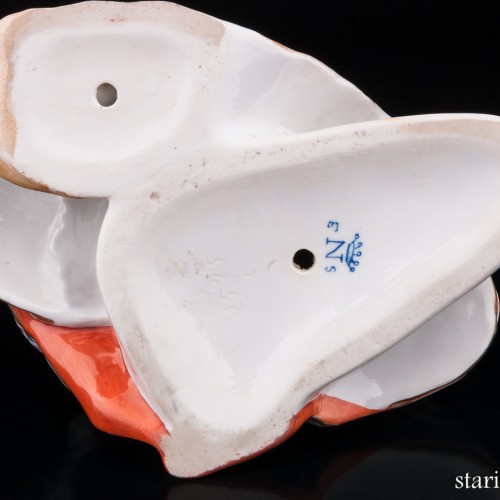 Дама с павлином, Karl Ens, Германия, нач. 20 в