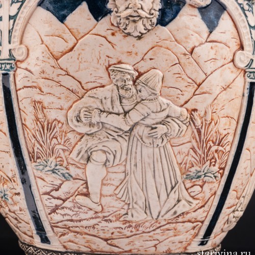 Большая ваза-амфора, Германия, кон. 19 - нач. 20 вв