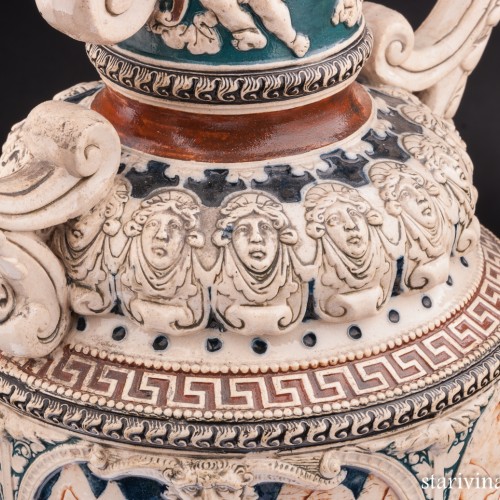 Большая ваза-амфора, Германия, кон. 19 - нач. 20 вв