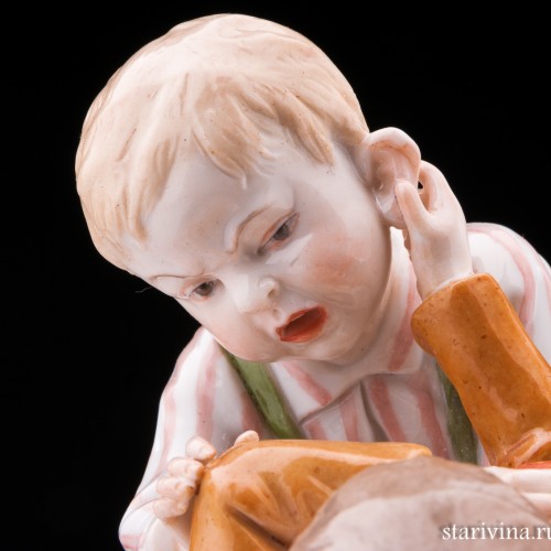 Дерущиеся дети, Richard Eckert & Co, Германия, 1908-12 гг