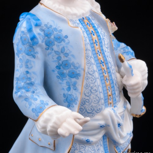 Пара в голубых костюмах, Германия, кон. 19 в