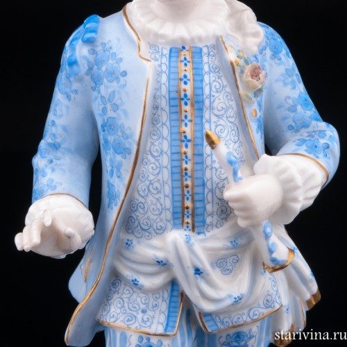 Пара в голубых костюмах, Германия, кон. 19 в