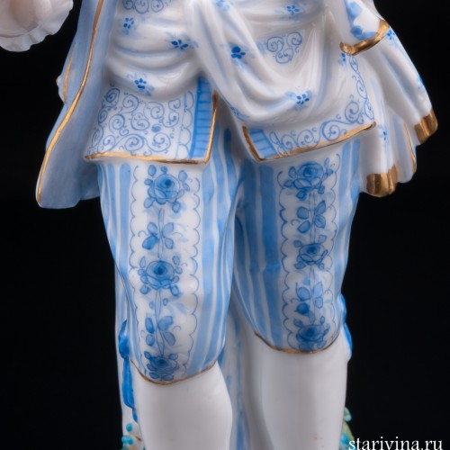 Пара в голубых костюмах, Германия, кон. 19 в