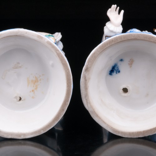 Пара в голубых костюмах, Германия, кон. 19 в