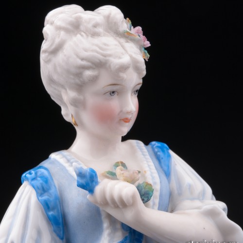 Пара в голубых костюмах, Германия, кон. 19 в