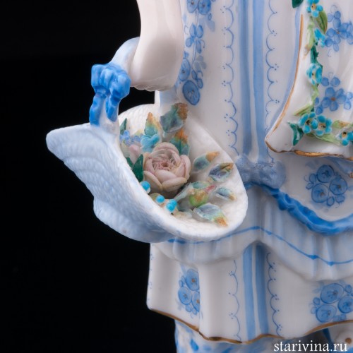 Пара в голубых костюмах, Германия, кон. 19 в