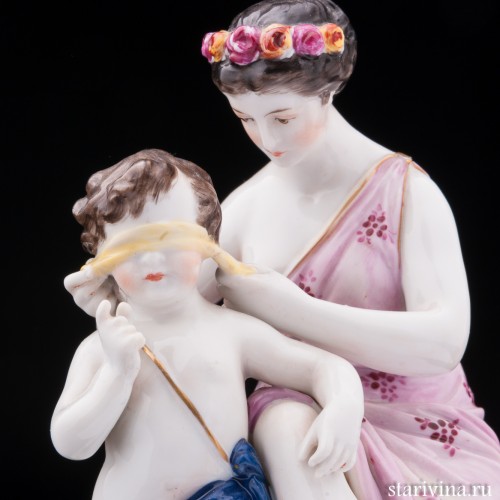 Амур и Венера, Volkstedt, Германия, кон. 19 в