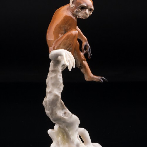 Обезьянка на дереве, Hutschenreuther, Германия, 1968-70 гг