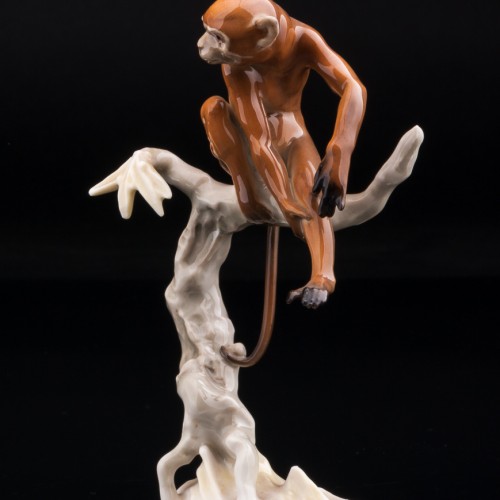 Обезьянка на дереве, Hutschenreuther, Германия, 1968-70 гг