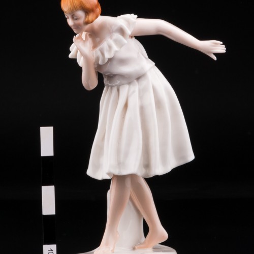 Девушка в белом платье, Karl Ens, Германия, 1920-30 гг