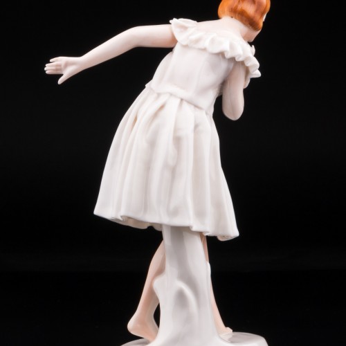 Девушка в белом платье, Karl Ens, Германия, 1920-30 гг