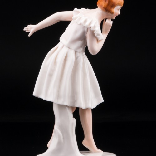 Девушка в белом платье, Karl Ens, Германия, 1920-30 гг