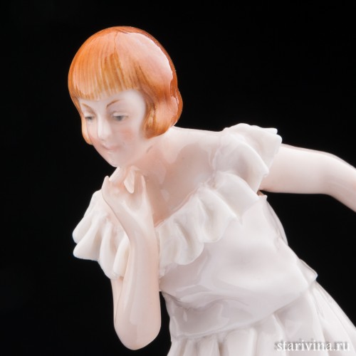 Девушка в белом платье, Karl Ens, Германия, 1920-30 гг