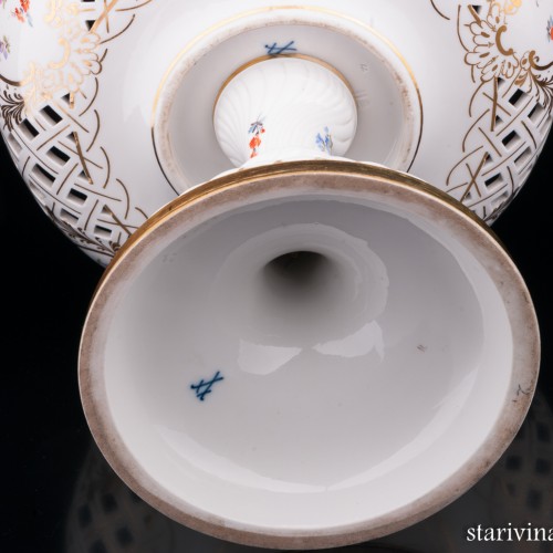Ваза фруктовница, Meissen, Германия, кон. 19 в