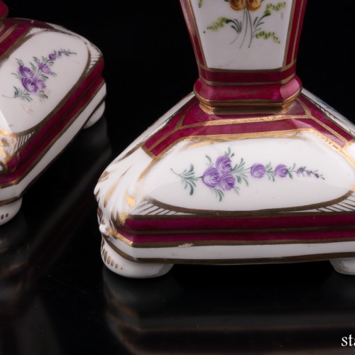 Два подсвечника-канделябра, Франция, 19 в